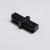Прямой коннектор для однофазного трекового шинопровода MKA-001-2 Черный