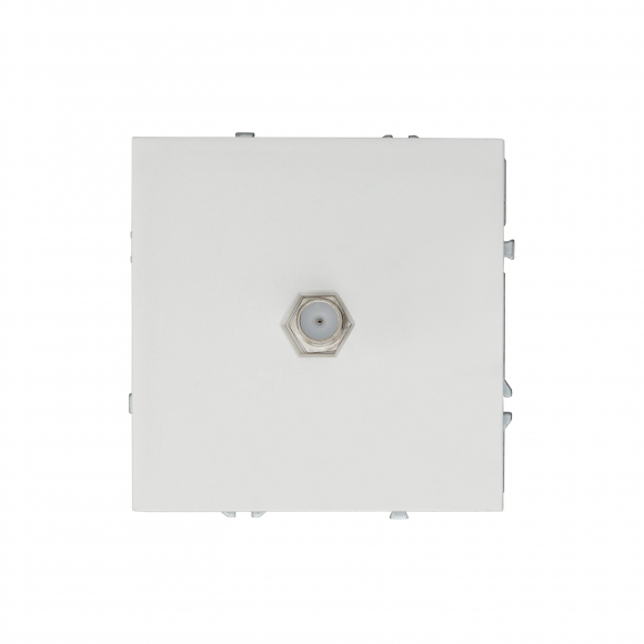 Розетка спутникового телевидения SAT (белый глянцевый) MI5-1901