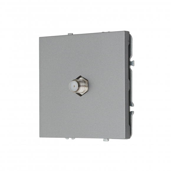 Розетка спутникового телевидения SAT (графит) MI5-1904