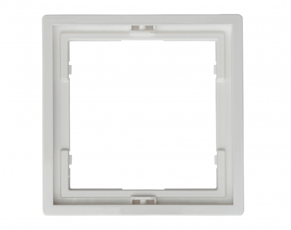 Рамка 1 пост (белый глянцевый) MI5-3101