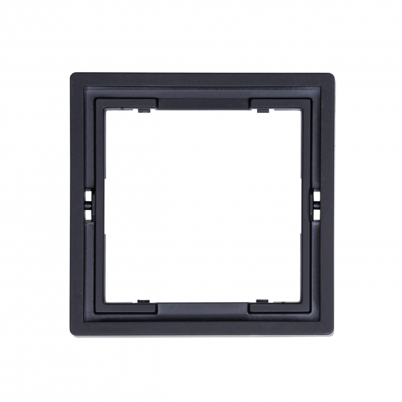 Рамка 1 пост (черный soft touch) MI5-3103