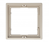 Рамка 1 пост (латунь) MI5-3105