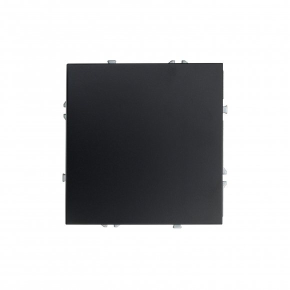 Переключатель одноклавишный проходной, 16 А, 250 В (черный) MI5-0302