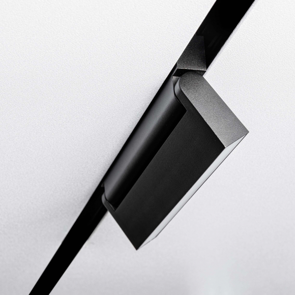 Магнитный трековый светильник MKL-101-12W4K-B Черный 12W, 650lm, 4000К, 110°, LED Osram, CRI>90