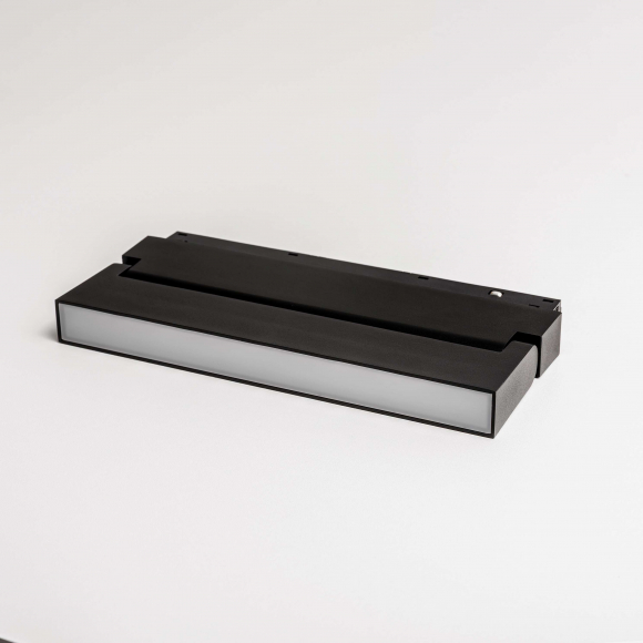 Магнитный трековый светильник MKL-101-12W4K-B Черный 12W, 650lm, 4000К, 110°, LED Osram, CRI>90