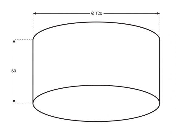Потолочный светильник MIKAMI AURA, MKD-120-4K-B, Черный, 12W, 4000K, 1155lm, CRI>90, Ø120, 120°