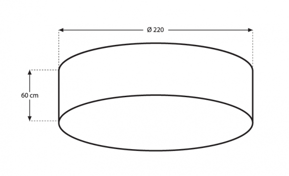 Потолочный светильник MIKAMI AURA, MKD-220-4K-B, Черный, 24W, 2300lm, 4000K, CRI>90, Ø220, 120°