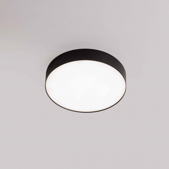 Потолочный светильник MIKAMI AURA, MKD-300-4K-B, Черный, 36W, 3000lm, 4000K, CRI>90, Ø300, 120°