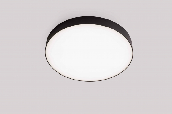 Потолочный светильник MIKAMI AURA, MKD-500-4K-B, Черный, 60W, 5700lm, 4000K, CRI>90, Ø500, 120°