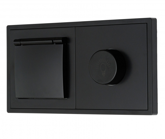 Светорегулятор, 300 Вт (черный) MI5-1002