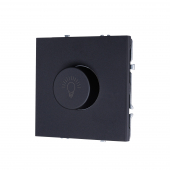 Светорегулятор, 300 Вт (черный soft touch) MI5-1003 Светорегулятор, 300 Вт (черный soft touch) MI5-1003