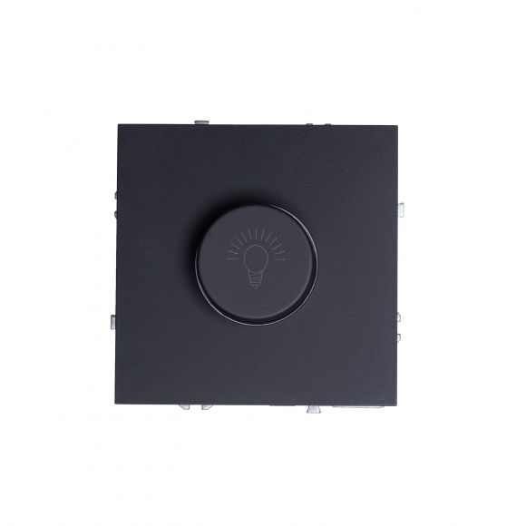 Светорегулятор, 300 Вт (черный soft touch) MI5-1003