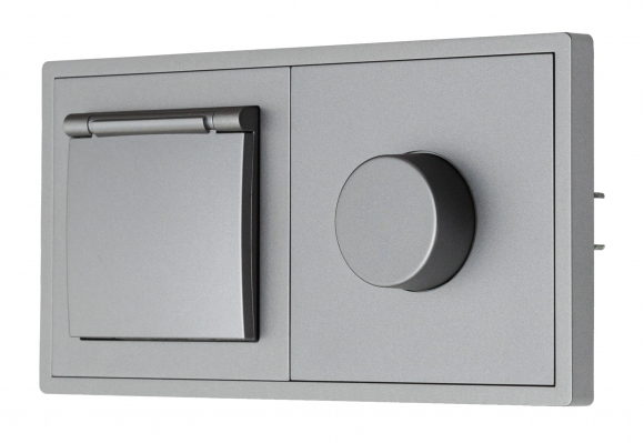 Светорегулятор, 300 Вт (графит) MI5-1004