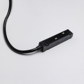 Ввод питания для магнитных трековых шинопроводов MKA-2-PC-B Черный