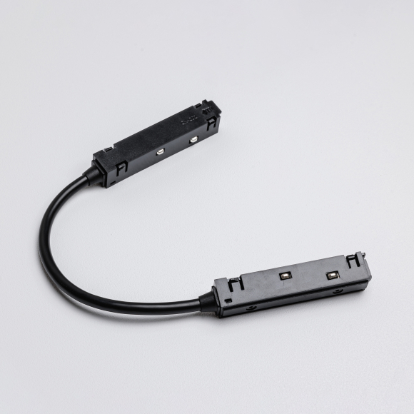 Угловой коннектор питания для магнитных трековых шинопроводов MKA-2-CPC-B Черный