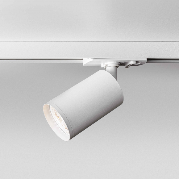 Однофазный трековый светильник под лампу GU10 MKL-1-GU10-W Белый